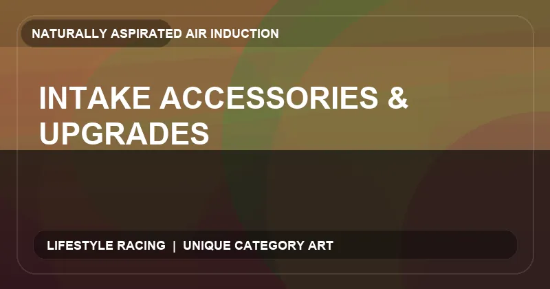 Intake Accessories & Upgrades